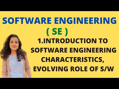 #1 Introduction To Software Engineering - Characteristics, Evolving role Of Software  |SE|