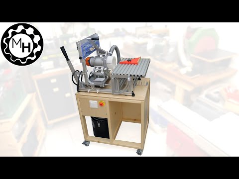 Pantorouter Cart with Automatic Dust Collection