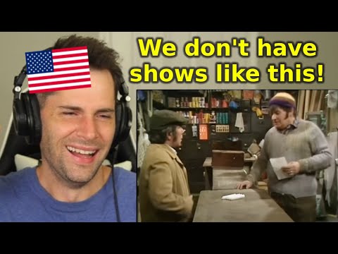 American Reacts to The Two Ronnies "Four Candles"