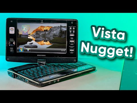 2-in-1 Laptop from 2007! - Kohjinsha Mini PC