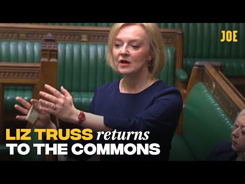 Liz Truss' awkward first speech in the Commons since being forced out of Number 10