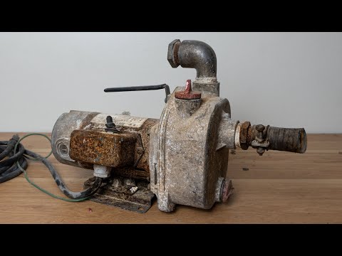 Restoration Of Old Electric Water Pump