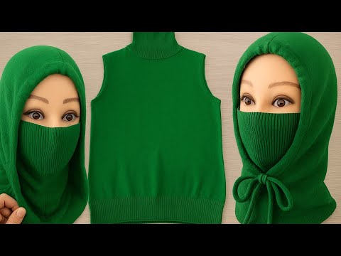 Kuzenimin  kullanmadığı kazak ile bakın ne yaptım / kuzenim bu fikri çok beğendi