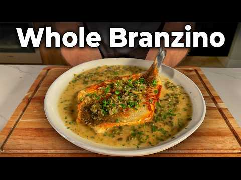 Simple Branzino Recipe (Even If You Can't Cook Fish!)