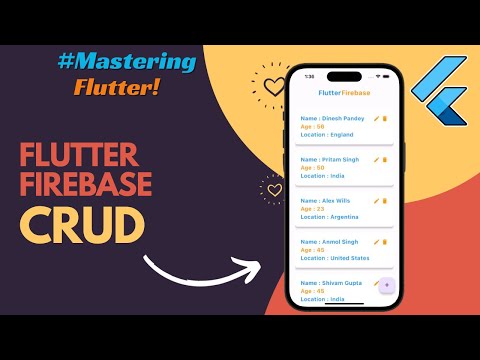 Flutter Firebase CRUD by a REAL Project - 2024 (Create, Read, Update, Delete)