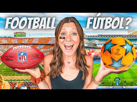 AMERICAN FOOTBALL VS. EUROPEAN FOOTBALL (We Went to the Biggest Rivalry Games)