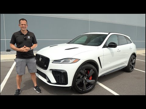 The 2026 Jaguar F-Pace SVR 575 Edition is a BETTER performance SUV than a BMW X5 M
