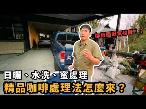 【咖啡不藏師ep3】台灣最強生豆處理廠大公開！日曬、水洗、蜜處理怎麼做出來的？feat. 鄒築園