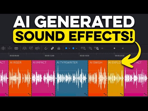 How To Add AI Sound Effects To Your AI Generated Videos - NEW ElevenLabs Update