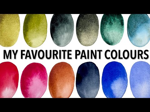 My Favorite Watercolor Paints (and the ones I hate)