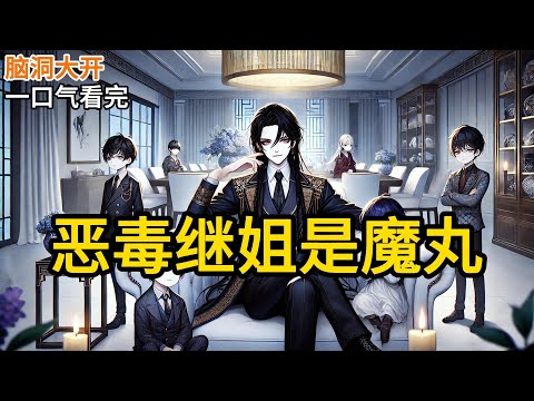 【完结】我瘫在沙发上，与对面排排坐的三个小豆丁面面相觑。「主角三兄妹用几个词概括就是：早死的妈，不管事的爸，心机的继母，恶毒的继姐，破碎的他仨。」《恶毒继姐是魔丸》#有声小说 #小说 P049