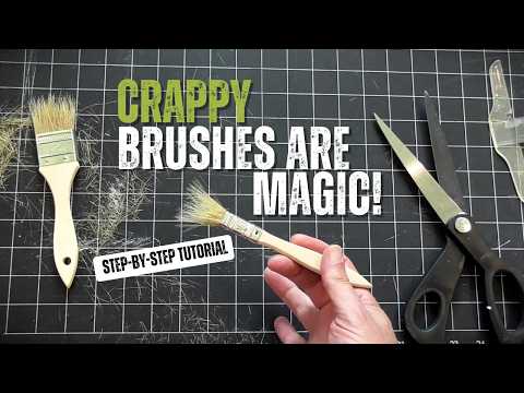 These are the BEST brushes for painting REALISTIC grass and foliage [TUTORIAL]