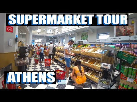 Is Greece Expensive? See The Food Prices At AB Supermarket In Athens