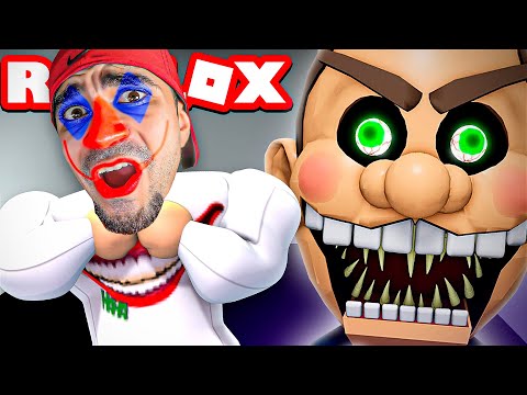 انا شرطي في محل العاب مسكون في روبلوكس - ROBLOX