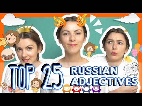 Learn the Top 25 Must-Know Russian Adjectives!
