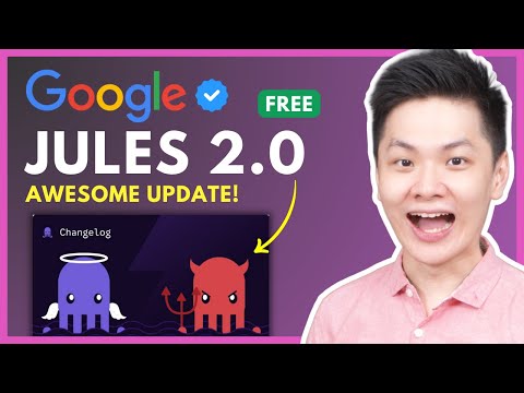 Google Jules 2.0 Update: The FREE Async Coder Just Got Even Better!