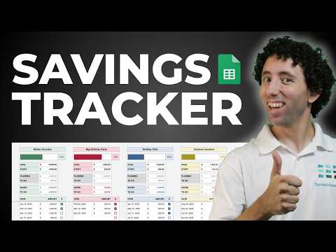 How to Make a Google Sheets Savings Tracker