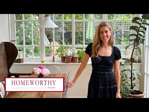 ENGLISH HOUSE TOUR | A Charming Vintage-Filled Home in London