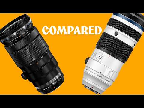 COMPARED: 50-200 2.8 IS PRO VS 40-150 2.8 PRO - OM SYSTEM Lens Comparison