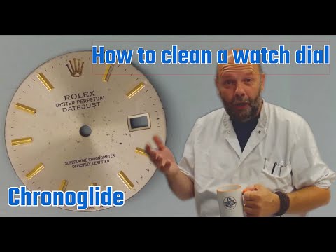How to clean vintage watch dials