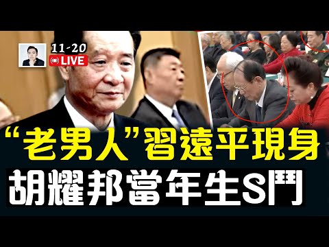 疑涉于朦朧案，“老男人”習遠平再次於北京現身，參加胡耀邦誕辰座談會；胡耀邦當年與鄧陳等人的激鬥｜大宇拍案驚奇 live！