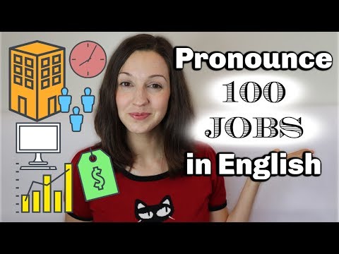 How to pronounce 100 JOBS in English