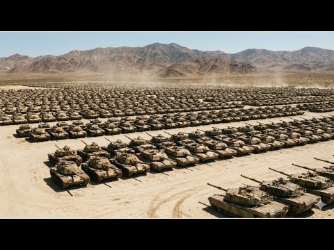 Почему в пустыне Калифорнии заброшено 26 000 танков: военная тайна и реальность