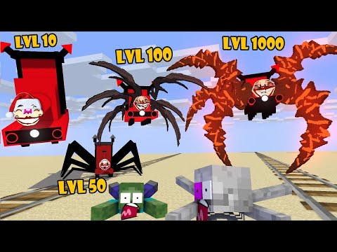 TRAIN SCHOOL | CHOO CHOO CHARLES & THOMAS TRAIN ALL EPISODE - MINECRAFT ANIMATION