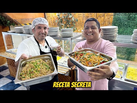 SECRET RECIPE REVEALED! 😱 CHAUFA and SAUTEED CHICKEN NOODLES at my RESTAURANT 🔥