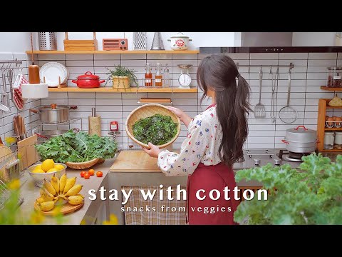 Garden Vegetable Snacks ๐ฟ๐
| Growing Seeds ๐ฑ | Crispy Kale Chips ๐ฅฆ | Lemon Cucumber Cake ๐ฅ๐ | VLOG