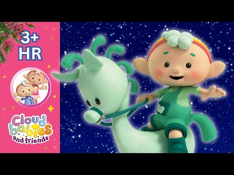 Christmas Holiday Magic 🌟🎄 | Cozy Cloudbabies Bedtime Stories | 3 Hours