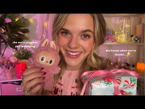 ASMR Girl Who's Obsessed With You Is Your (Not So) Secret Santa 🎅🏻💕
