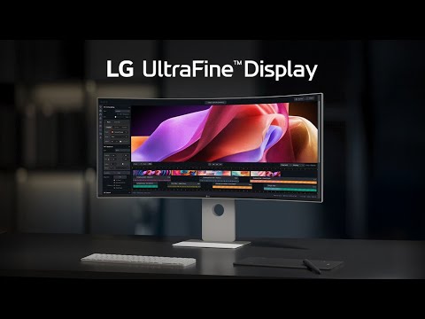 LG UltraFine 40U990A Monitor | 40" 5K2K Resolution 21:9 Display with Thunderbolt 5