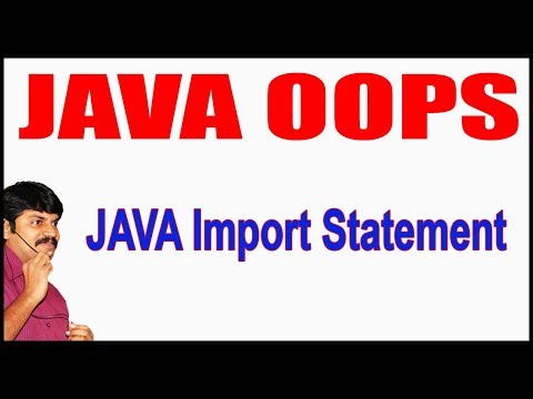 Java Tutorials || Java OOPS  ||  Java Import Statement || by durga sir