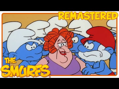 Hogatha's Smurfy Trick! 🧙♀️• The Smurfs • HD Remastered • Episode 16 • Cartoon movies