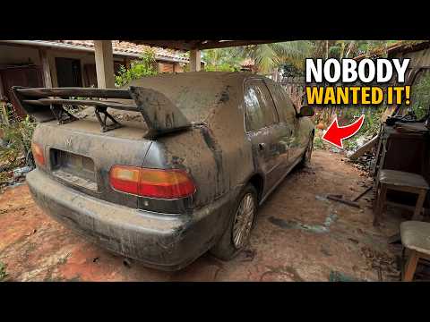 NOBODY wanted to FINISH this ABANDONED TURBO CIVIC from FAST AND FURIOUS... I BOUGHT IT!
