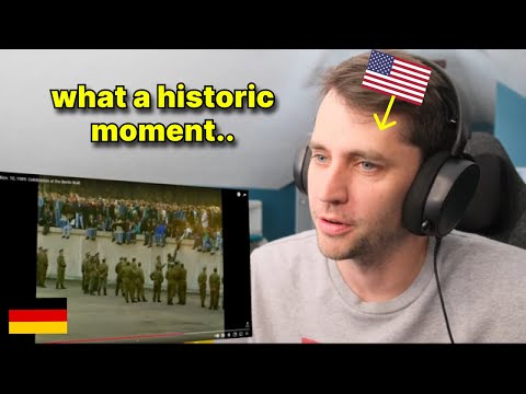 American reacts to: Nov. 10, 1989: Celebration at the Berlin Wall