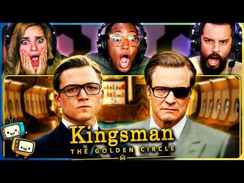 KINGSMAN: THE GOLDEN CIRCLE (2017) Movie Reaction! | First Time Watch! | Taron Egerton | Colin Firth