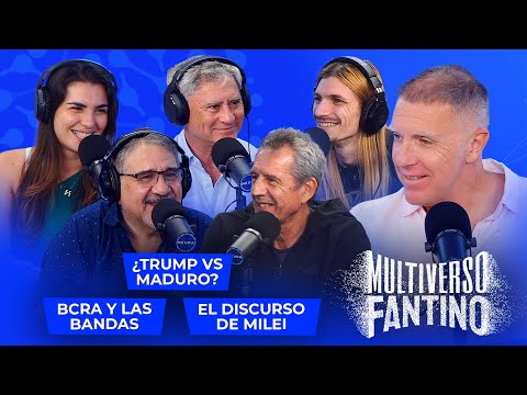 BCRA y la modificación de las bandas, el discurso de Milei | Multiverso Fantino - 15/12