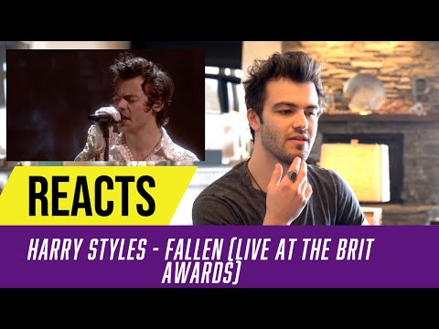 Producer Reacts to Harry Styles - Falling (Live from the BRIT awards)