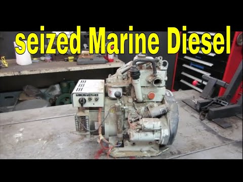 Can It Be Saved? Junked Marine Diesel Gen Set pt 1