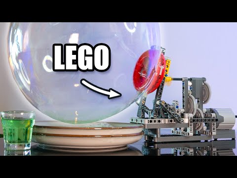 Making a Lego Bubble Machine