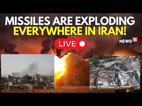 IRAN DESTROYED! | LIVE: Missiles Rain Down Across Iran as Massive Explosions Rock Multiple Cities