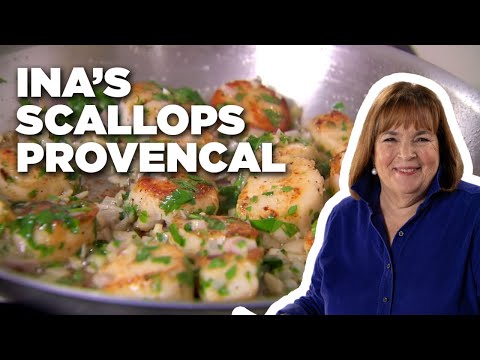 How to Make Ina's Scallops Provencal | Barefoot Contessa | Food Network
