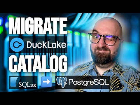 Migrating DuckLake Catalog from SQLite to PostgreSQL