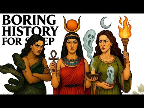 🌑🕯️ 10 Ancient Goddesses Whose Names Were Forbidden to Speak 📜😴 | History for Sleep
