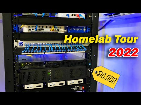 Home Lab Tour 2022 - EPYC, Proxmox, TrueNAS, Unifi, AND MORE