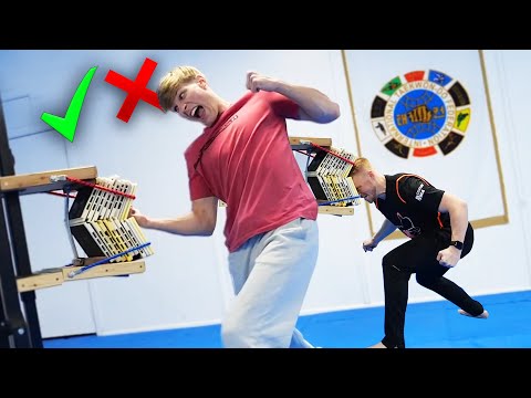 Karate vs Taekwondo | Who can break the most boards?
