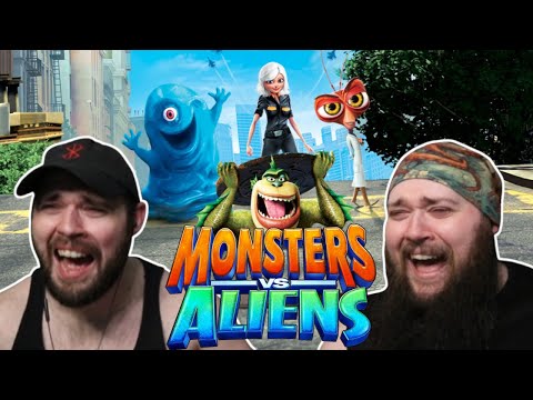MONSTERS VS ALIENS (2009) TWIN BROTHERS FIRST TIME WATCHING MOVIE REACTION!
