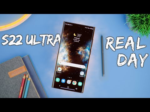 Galaxy S22 Ultra - REAL Day in the Life Review!